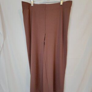 Women's Baggy Wide Leg Knit Jules & Leopold Pants Large L
